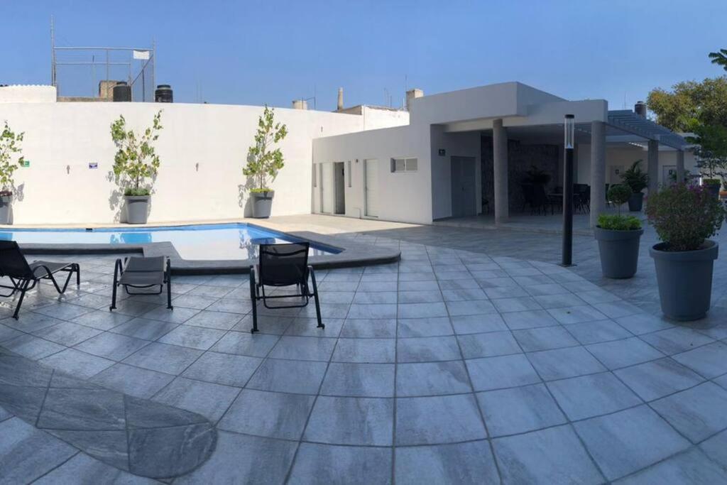 Be Central Departamento Con Alberca En El Centro De Guadalaja グアダラハラ エクステリア 写真